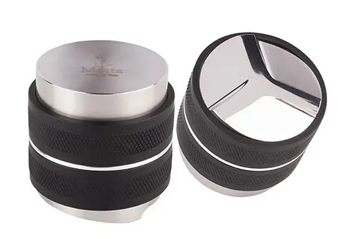 Motta | Black Crown Tamper & Leveler | 58mm
