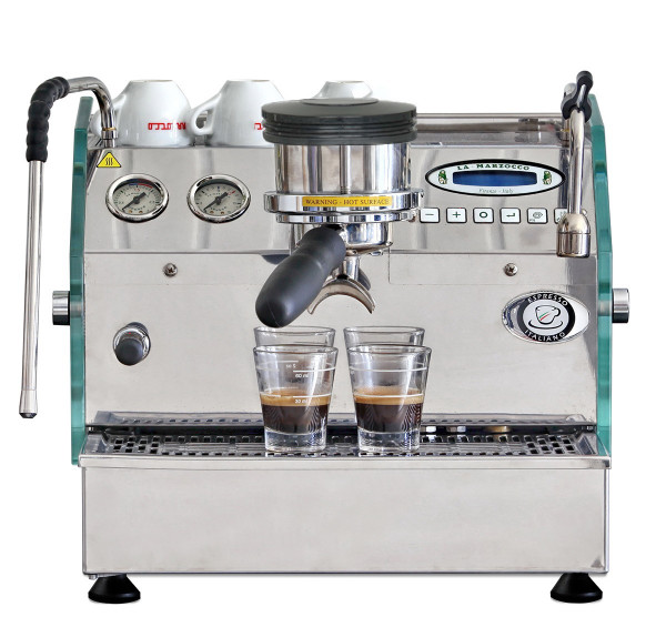 La Marzocco GS/3 AV with glass side panels